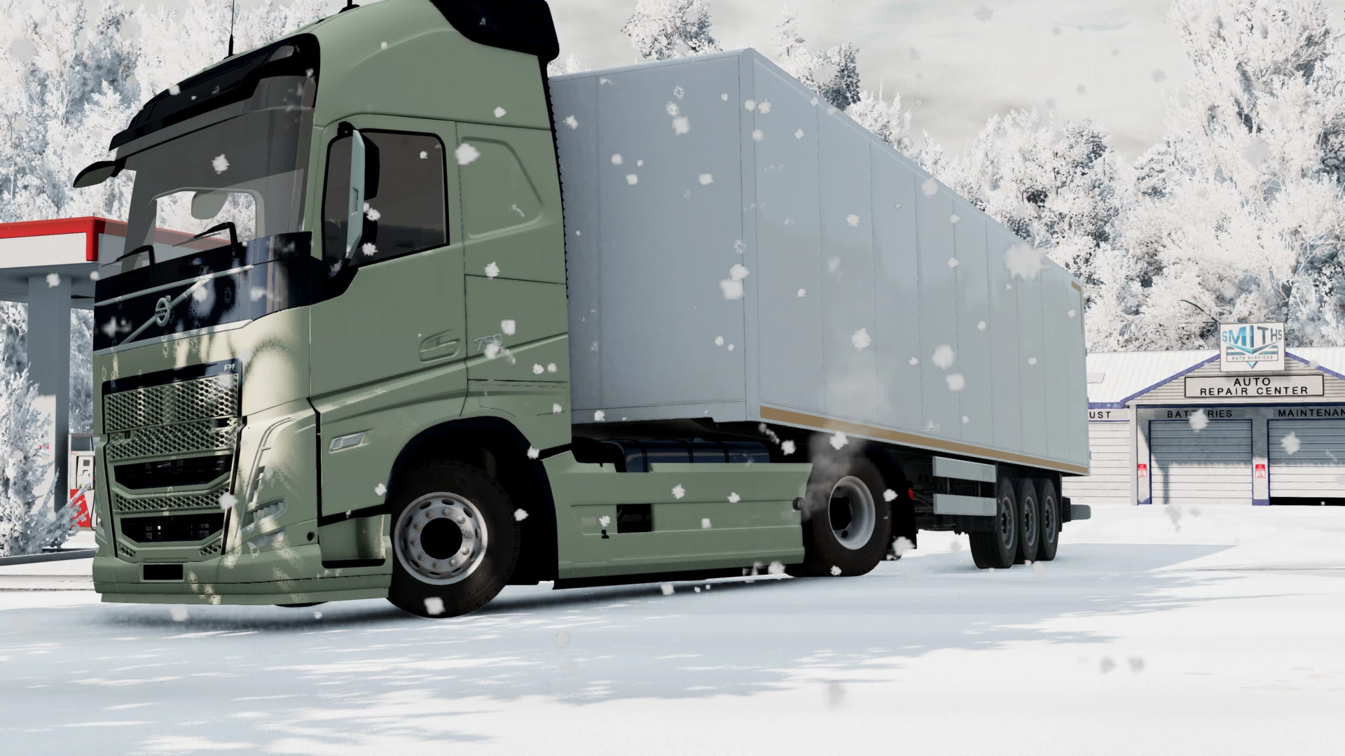 Volvo FH European Semi Truck mod (FIXED) BeamNG.drive